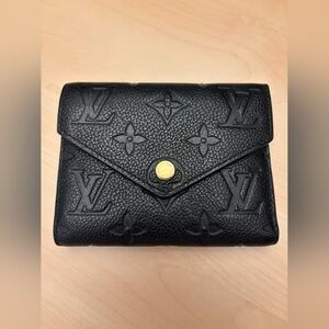 Louis Vuitton Black Victorine Wallet